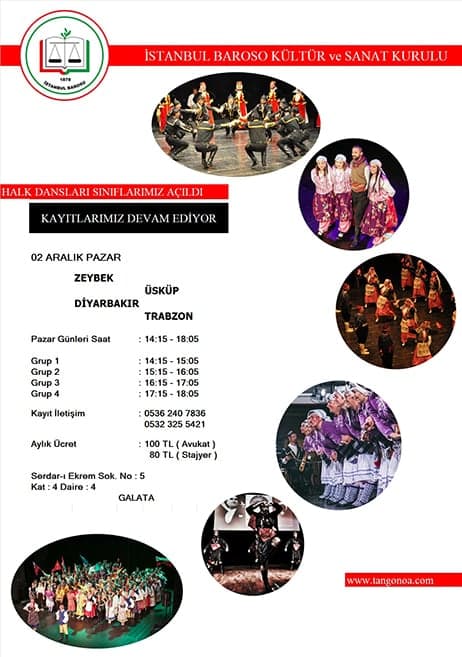 Halk Dansları Sınıflarımız Açıldı