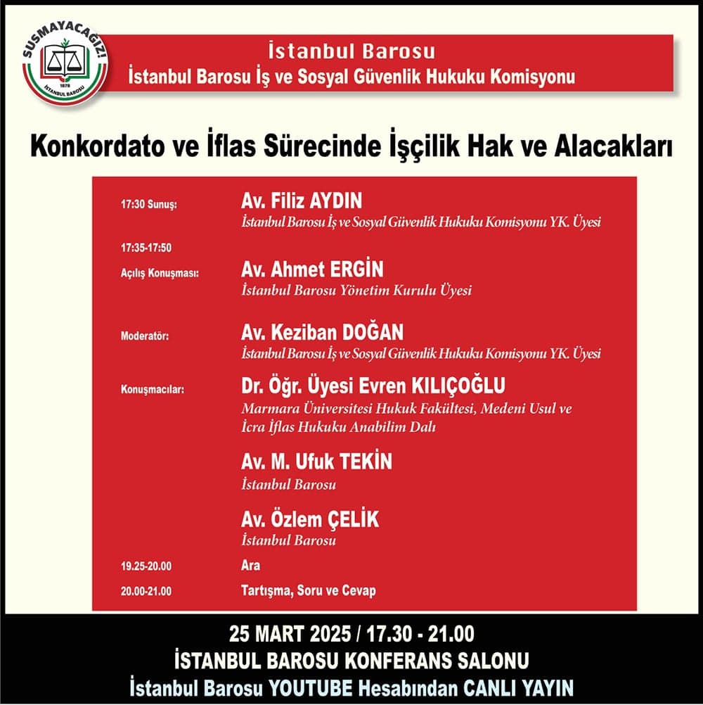 Konkordato ve İflas Sürecinde İşçilik Hak ve Alacakları