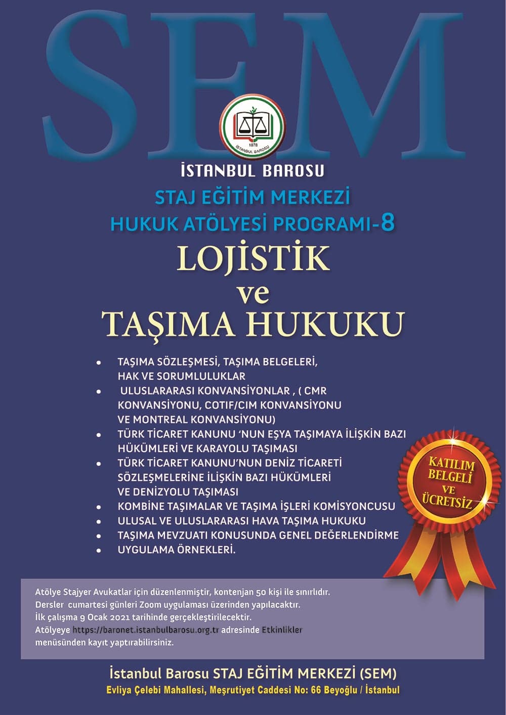 Lojistik ve Taşıma Hukuku