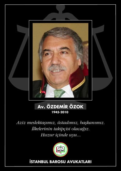Tbb Başkanı Av. Özdemir Özok’U Son Yolculuğuna Sevgi Ve Saygıyla Uğurladık...