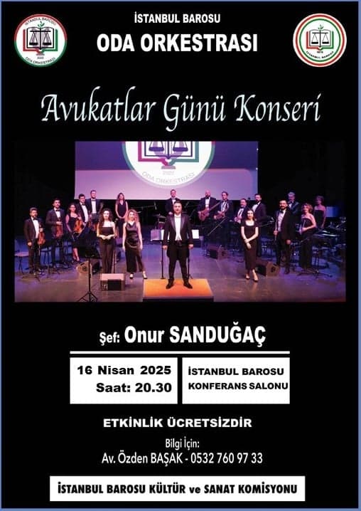 İstanbul Barosu Oda Orkestrası Avukatlar Günü Konseri