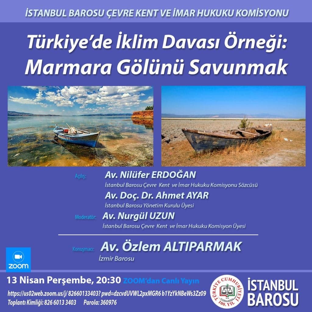 Türkiye’de İklim Davası Örneği: Marmara Gölü'nü Savunmak