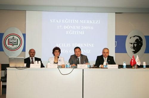 Staj Eğitim Merkezi 
17. Dönem 2009/6
Eğitim Dönemi Başladı
