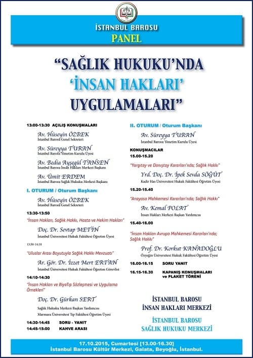 Sağlık Hukuku'nda İnsan Hakları Uygulamaları