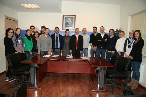 Frankfurtlu Stajyer Avukatlar İstanbul Barosu’Nu Ziyaret Etti

