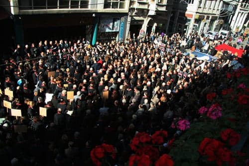 Barolar “Yargıya Ve Ülkeye Sahip Çıkma” Yürüyüşü Yaptılar