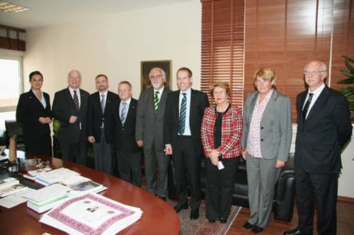 Nıedersachsen Adalet Bakanı Baromuzu Ziyaret Etti
