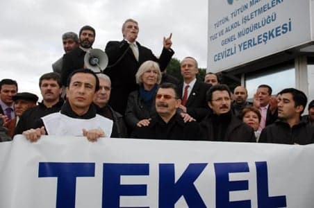 Tekel İşçilerine Destek
