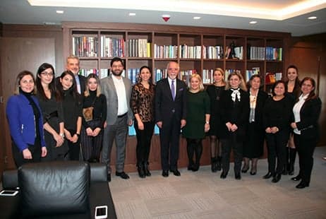 Bakırköy Bölge Temsilcileri Başkan Durakoğlu ile Görüştü