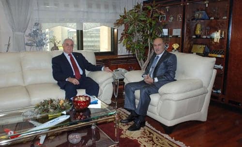 Başkan Aydın 
İstanbul Emniyet Müdürü 
Çapkın’La Görüştü