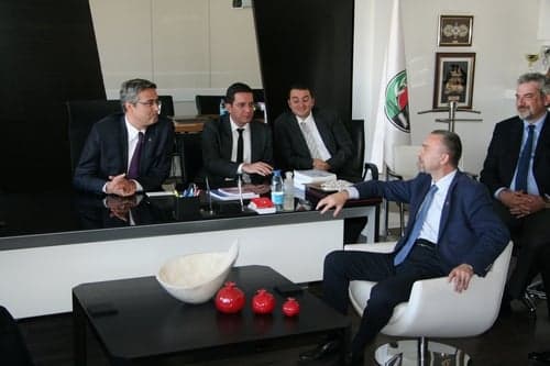 İstanbul Barosu’Ndan Ankara Barosu’Na Ziyaret

