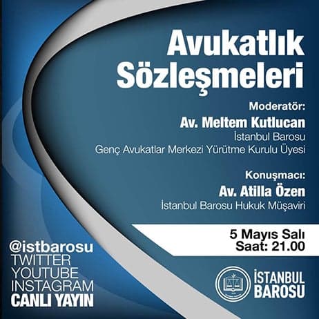 Sosyal Medya Hesaplarımızdan “Avukatlık Sözleşmeleri”