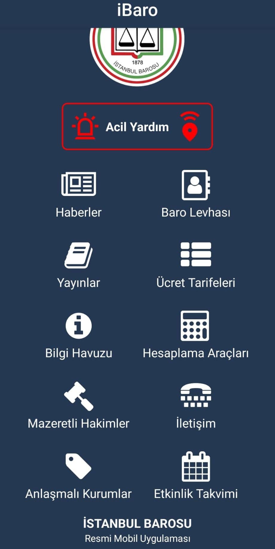 iBaro Mobil Uygulamamız Yenilendi, Avukat Acil Yardım Uygulaması Hayata Geçti!