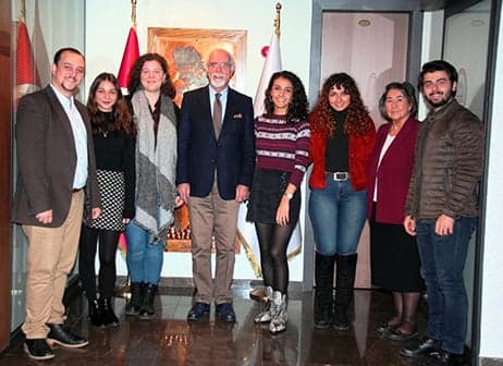 MEF Üniversitesi Öğrencilerinin Baromuzu Ziyareti