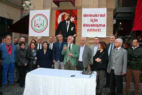 Demokrasi Nöbeti: (17 Mayıs 2019 Cuma)