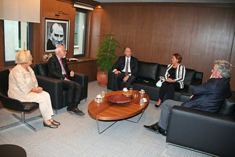 İstanbul Bölge İdare Mahkemesi Başkanı Baromuzu Ziyaret Etti