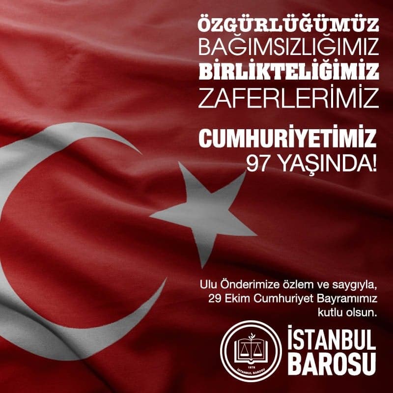 29 Ekim, Varlığımızın Sembolü, Bağımsızlığımızın Temelidir. Kutlu Olsun.