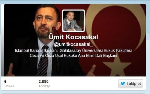 Başkan Ümit Kocasakal’In Gerçek Twıtter Hesabı