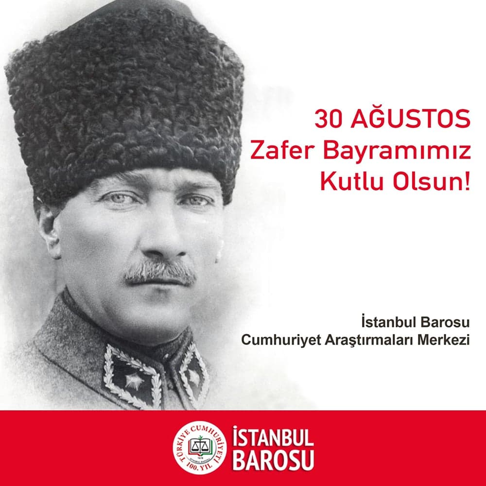 30 Ağustos Zafer Bayramımız Kutlu Olsun!
