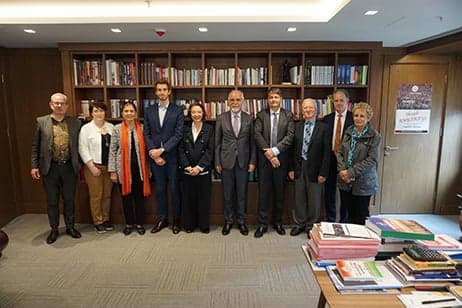 Fransız Heyet Başkan Durakoğlu’nu Ziyaret Etti