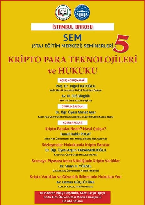 TELAFİ: Kripto Para Teknolojileri ve Hukuku