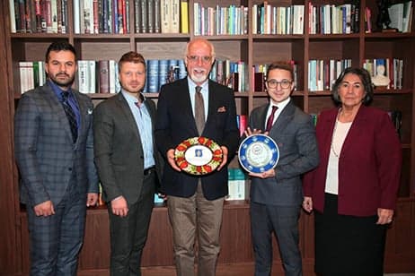 Ukrayna Barosu Temsilcileri Başkan Durakoğlu’nu Ziyaret Ettiler