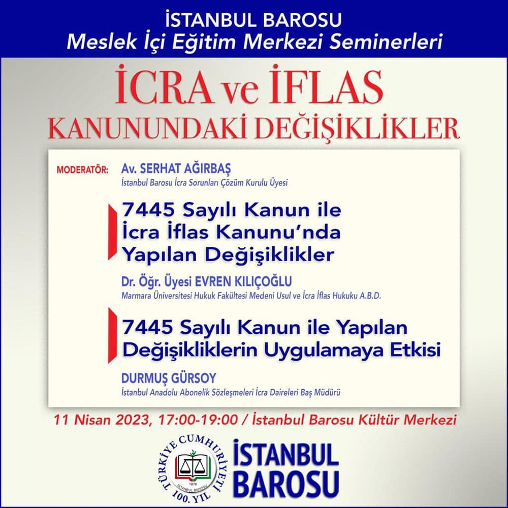 İcra ve İflas Kanunundaki Değişiklikler