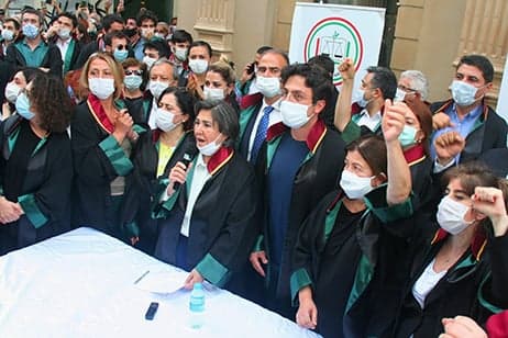 İstanbul Barosu Avukatları Destek Nöbetinde…