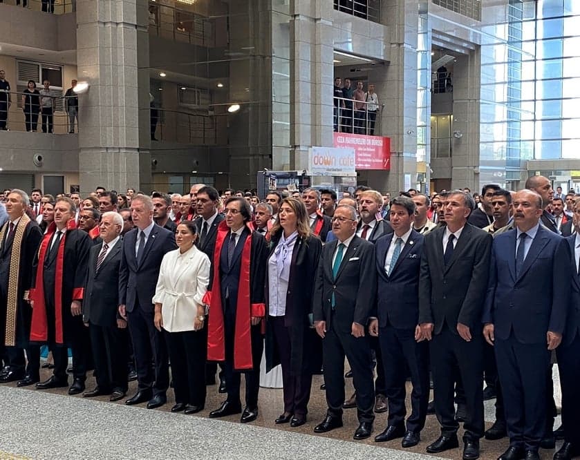 İstanbul Barosu Başkanı Av. Filiz Saraç Adli Yıl Açılış Törenine Katıldı