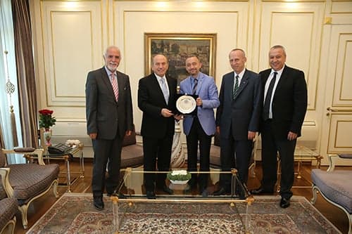İstanbul Barosu’Ndan Büyükşehir Başkanına Kutlama Ziyareti

