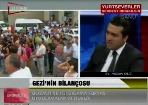 Av. Hasan Kılıç Gezi Parkı Olayları Bilançosunu Açıkladı