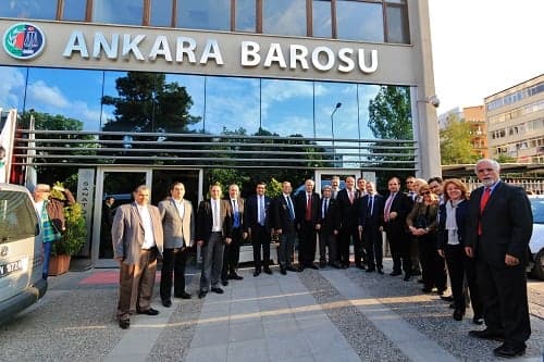 Tbb Ve Ankara Barosu’Nu Ziyaret


