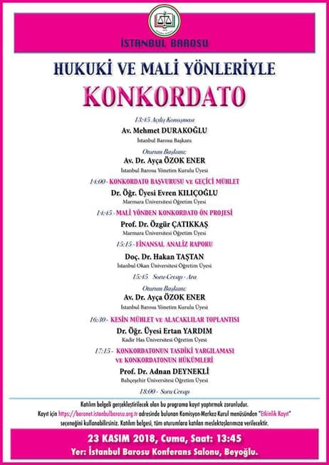 Hukuki ve Mali Yönüyle Konkordato