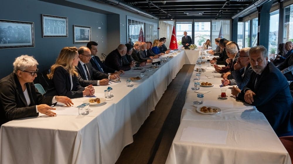 Marmara Baro Başkanları ve TBB Delegasyonları İstanbul Barosu'nda Toplandı