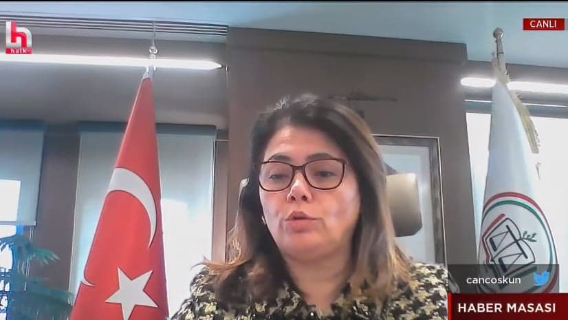 Baro Başkanımız Av. Filiz Saraç, Halk TV'de Can Coşkun ile Haber Masası Programına Katıldı