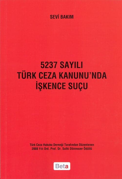 Av. Sevi Bakım’In Dönmezer Ödüllü Kitabı Çıktı
