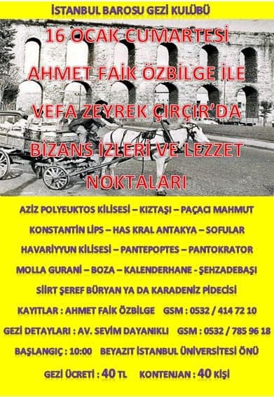 Ahmet Faik Özbilge İle Vefa Zeyrek Çırçır'da Bizans İzleri Ve Lezzet Noktaları