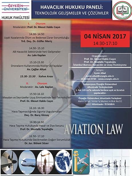 Havacılık Hukuku Paneli : Teknolojik Gelişmeler ve Çözümler