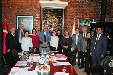 Türkiye Gençlik Birliği Temsilcileri Baromuzu Ziyaret Etti