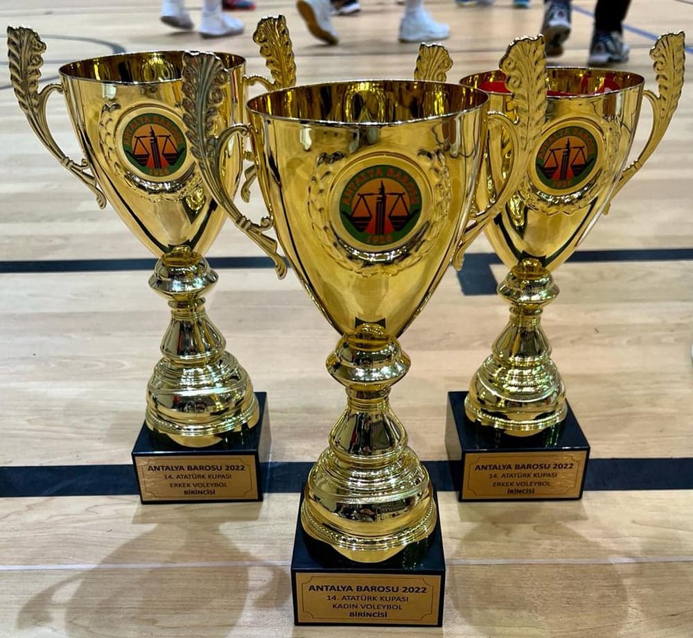 14. Atatürk Kupası Avukat Spor Oyunları’nda 5 Kupa Kazandık