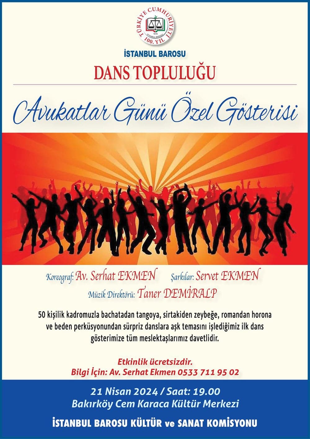 Dans Topluluğu Avukatlar Günü Özel Gösterisi