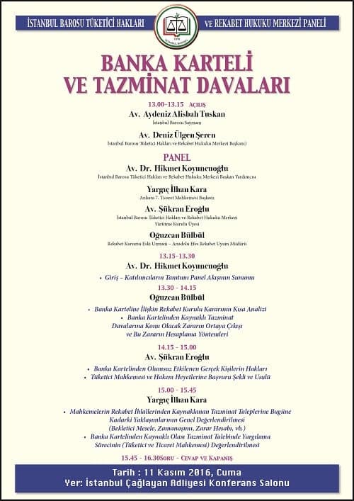 Banka Karteli Ve Tazminat Davaları