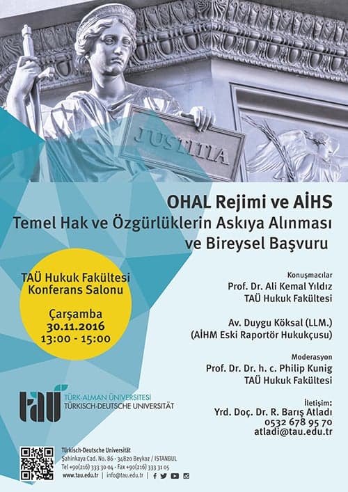 OHAL Rejimi ve AİHS
