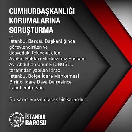Cumhurbaşkanlığı Korumalarına Soruşturma