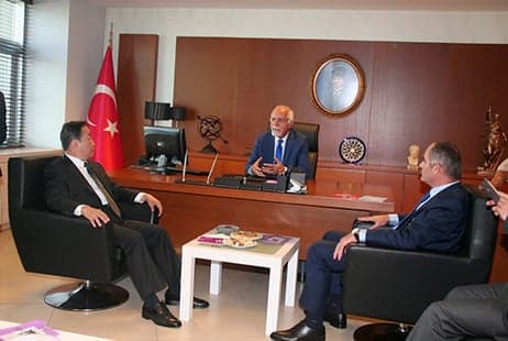 Çin Halk Cumhuriyeti Adalet Bakanı İstanbul Barosu Başkanlığı’nı Ziyaret Etti