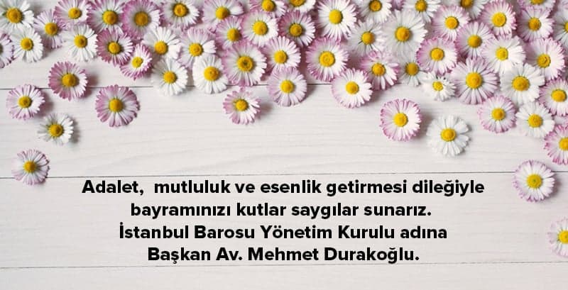 Başkan'ın Bayram Mesajı