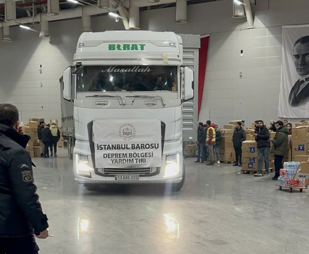 Yardım TIR’ımız Deprem Bölgesine Gönderildi