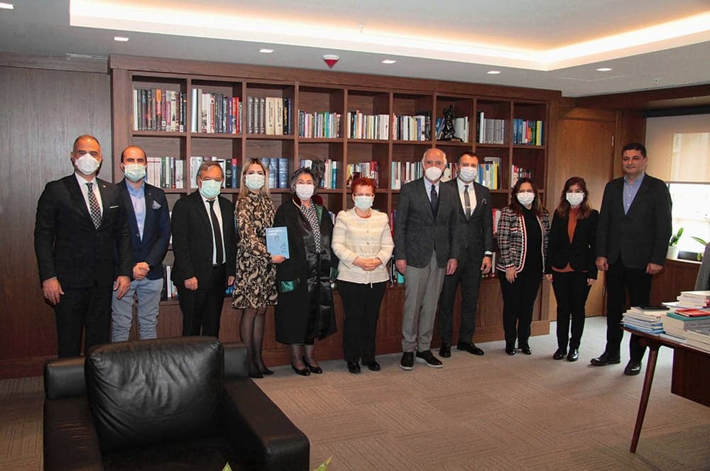 ÇYDD Genel Başkanı Yüksel İstanbul Barosu’nu Ziyaret Etti