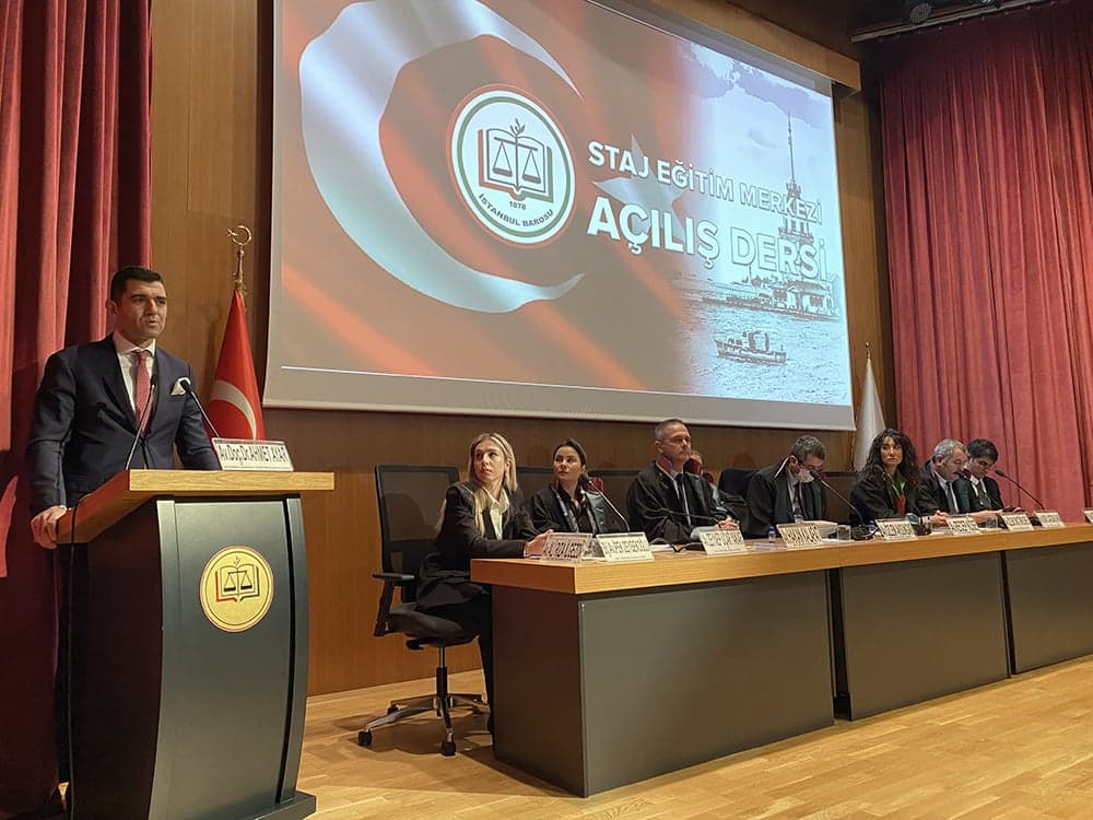 2023 Yılının İlk Staj Eğitim Merkezi Eğitim Dönemi Açılış Dersi 