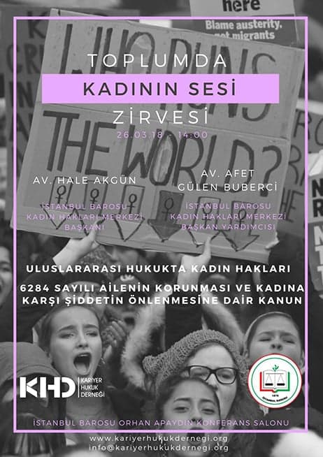 Toplumda Kadının Sesi Zirvesi